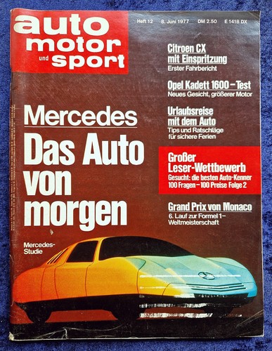 Auto motor sport ams 1977 - motor, 12/1977