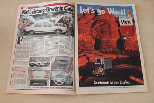 Auto bild 1986 saab - saab, 9000i