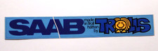 Werbe-Aufkleber Saab made in