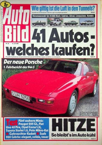 Auto bild 1986 saab - auto, 29/1986
