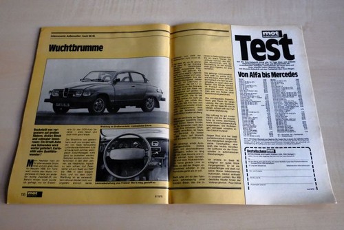 Mot 1978 saab - saab, 96