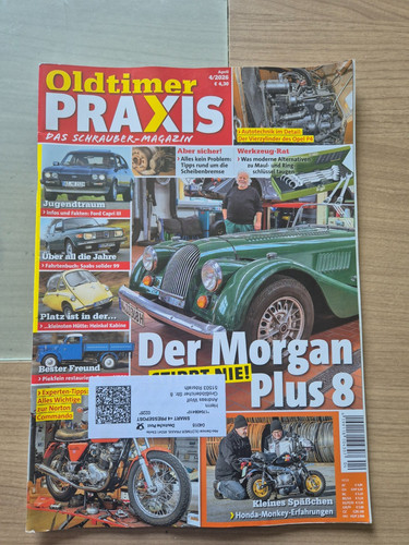 Oldtimer praxis 2026 morgan - oldtimer,