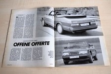 MOT 16/1989 Saab 900 Cabrio