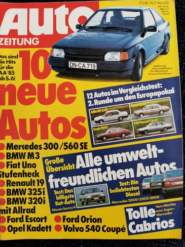 Auto zeitung 17 5 1985 - zeitung, nr.