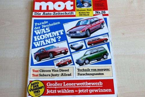 Mot 1984 saab 900i mit - 26/1984,