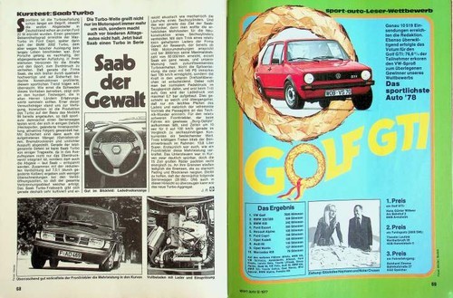 Sport auto 1977 saab 99 - sport, 12/1977