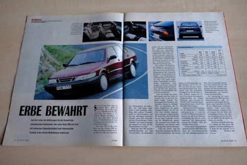 Mot 1993 saab 900 einer - mot, 17/1993