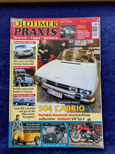 Oldtimer praxis 2012 saab - oldtimer,