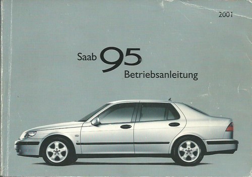 Saab betriebsanleitung - saab,