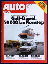 Auto Zeitung 5/1977 VW Golf