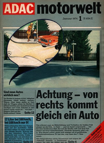 Zeitschrift adac motorwelt - adac,