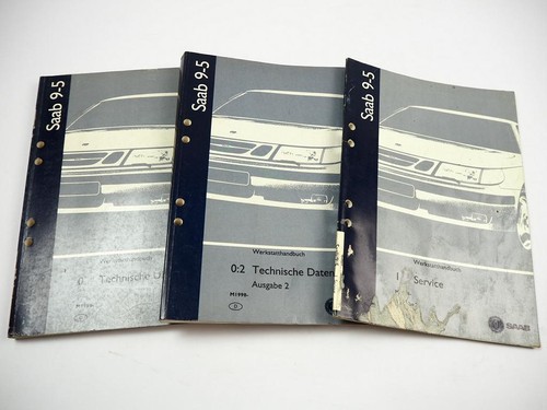 Saab 1998 technik service - saab, 9-5