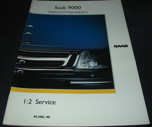 Werkstatthandbuch service saab - service,